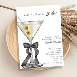 Ein bisschen Naher mache ich Cocktail-Brautparty Einladung