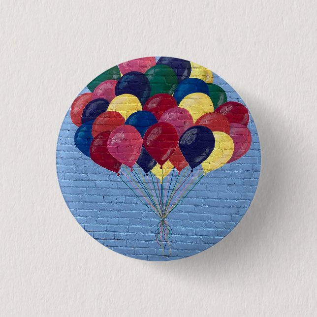Ein bisschen Pop of Farbe Button (Vorderseite)