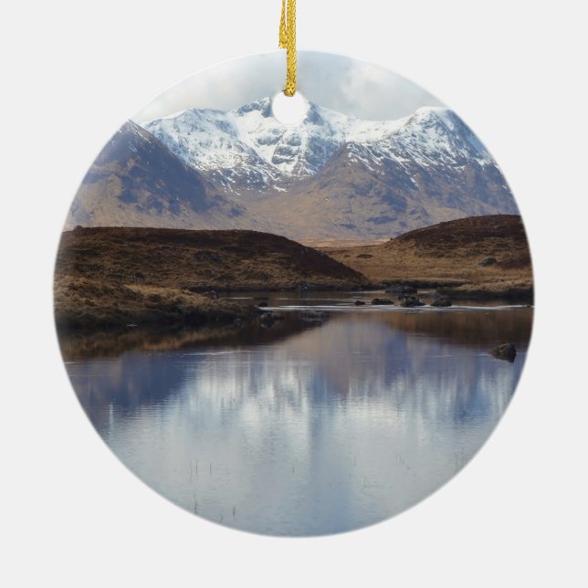 Ein bisschen Schottland Keramik Ornament (Hinten)