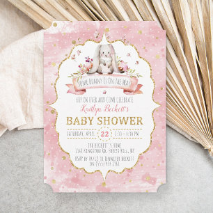 Ein bisschen Sonne ist unterwegs! OsterBaby-Dusche Einladung