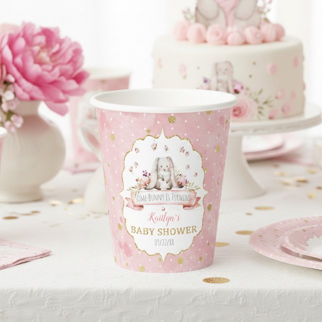 Ein bisschen Sonne ist unterwegs! OsterBaby-Dusche Pappbecher (Von Creator hochgeladen)