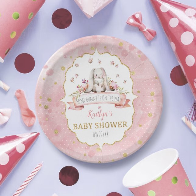 Ein bisschen Sonne ist unterwegs! OsterBaby-Dusche Pappteller (Von Creator hochgeladen)