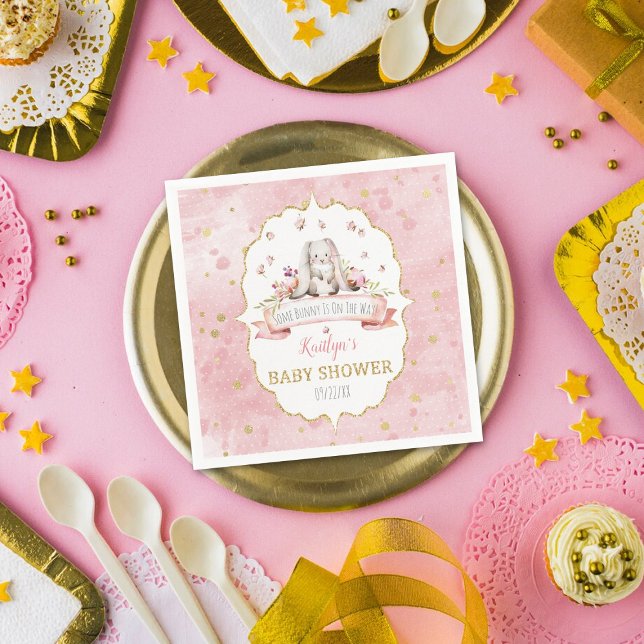 Ein bisschen Sonne ist unterwegs! OsterBaby-Dusche Serviette (Von Creator hochgeladen)