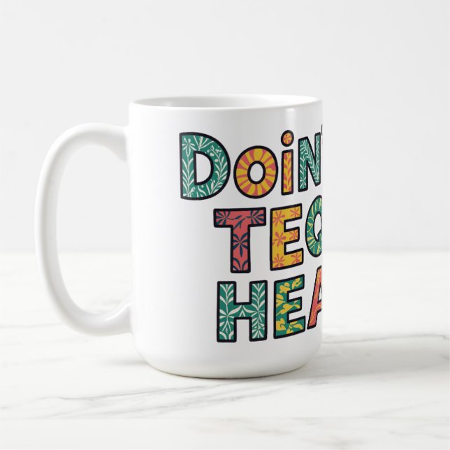 Ein bisschen Tequila-Heilung Kaffeetasse (Links)
