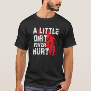 Ein bisschen trotzig verletzte Mountainbiker nie T-Shirt