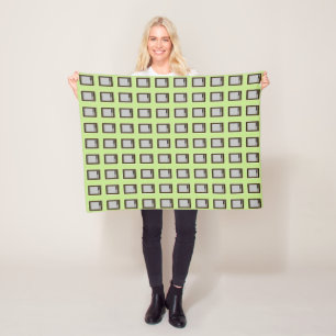 Ein bisschen vom 60er. fleecedecke