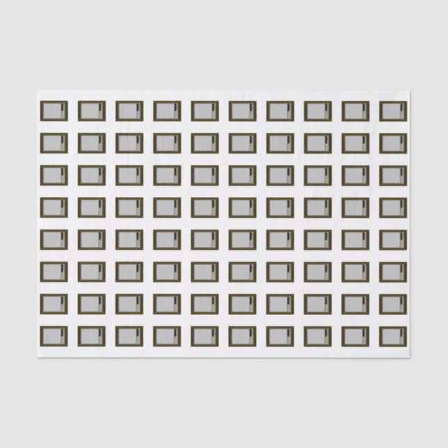 Ein bisschen vom 60er. seidenpapier (Vorderseite)