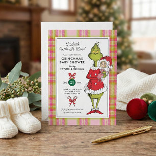 "Ein bisschen, was fällig ist!" Grinchmas Babydusc Feiertagskarte
