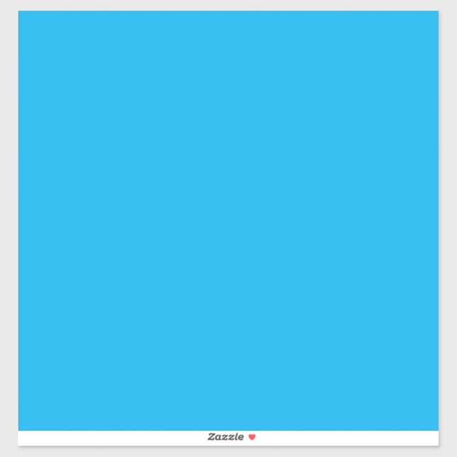 ein blauer Himmel mit einem Flugzeug Aufkleber (Blatt)