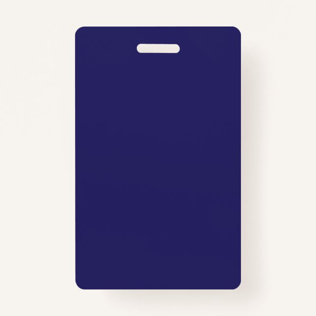 ein blauer Hintergrund mit einer Uhr darauf Ausweis (Vorderseite)
