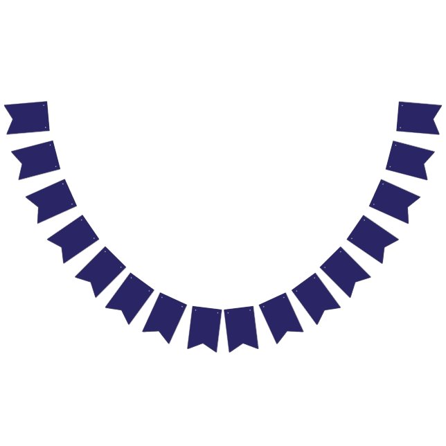 ein blauer Hintergrund mit einer Uhr darauf Wimpelkette (Alle)