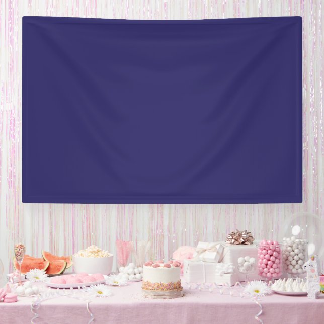 ein blauer Hintergrund mit Uhr Banner (Party)