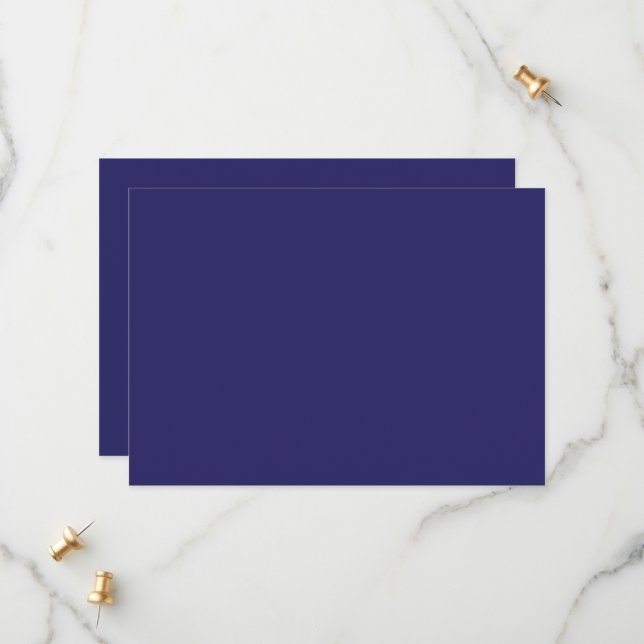 ein blauer Hintergrund mit Uhr Save The Date (Vorderseite/Rückseite Beispiel)