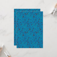 ein blauer und schwarzer Hintergrund mit einem Mus