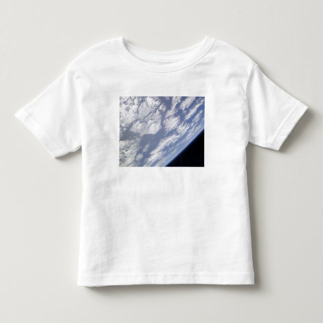 Ein blauer und weißer Teil der Erde Kleinkind T-shirt (Vorderseite)