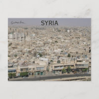 Ein Blick auf Aleppo Syrien