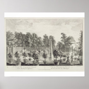 Ein Blick auf die Orangerie, Lord Burlington's Gar Poster