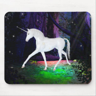 Ein Blick auf ein Einhorn - Fantasy Mousepad