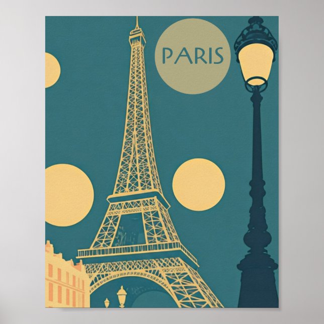 Ein Blick auf Paris Poster (Vorne)