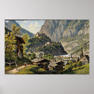 Ein Blick auf Werfen Hubert Sattler Poster
