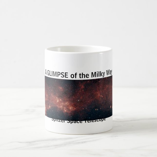 EIN BLICK der Milchstraße-Tasse Kaffeetasse (Mittel)