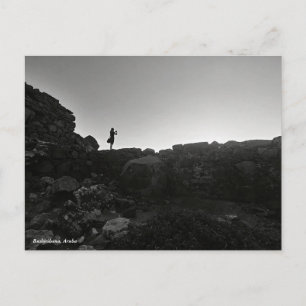 Ein Blick in die Vergangenheit / Aruba Postkarte