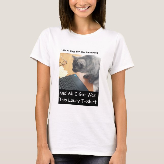 Ein Blog für den Underdog-T - SHIRT von RoseWrites (Vorderseite)
