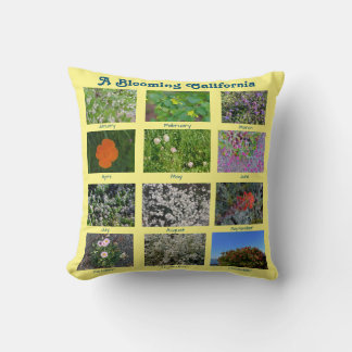 Ein blühendes Kalifornien Kissen