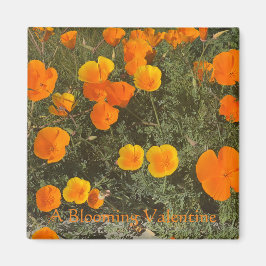 Ein blühendes Valentin Magnet