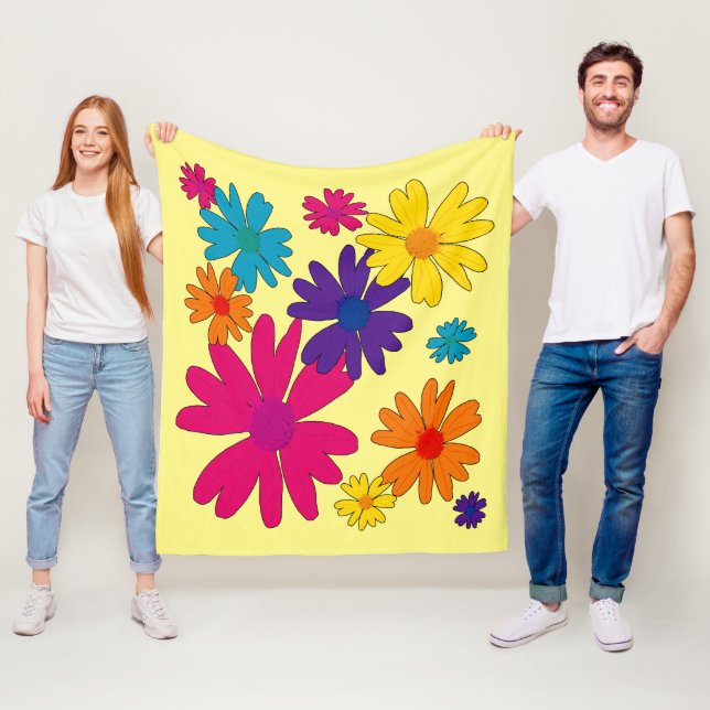 Ein Blumenbeet mit blühenden Blume Fleecedecke (Beispiel)