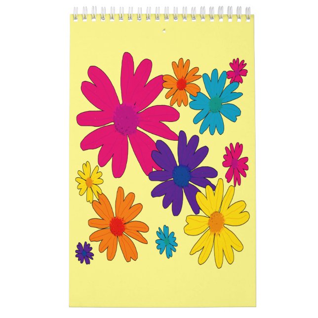 Ein Blumenbeet mit blühenden Blume Kalender (Titelbild)