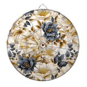 Ein Blumendesign 5 Dartscheibe
