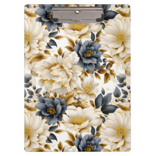 Ein Blumendesign 5 Klemmbrett