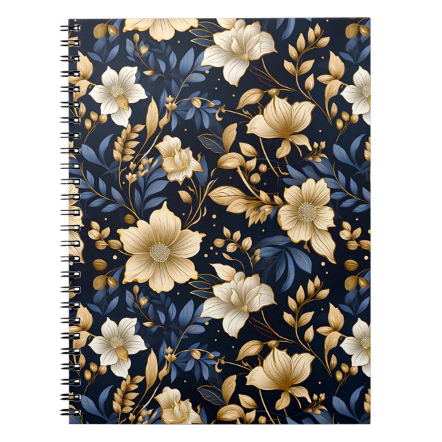 Ein Blumendesign 6 Notizblock (Vorderseite)
