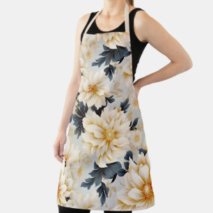 Ein Blumendesign für Hochzeiten 2 Schürze
