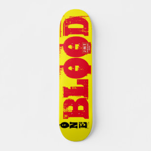 EIN BLUTSkateboard, 7¾ Zoll Deck Skateboard