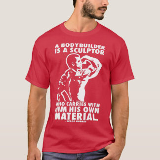 Ein Bodybuilder ist eine Bildhauerserge Nubret T-Shirt