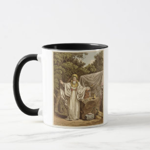 Ein Bogen-Druide in seiner Gerichtsgewohnheit, Tasse