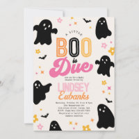 Ein Boo ist eine angemessene Babydusche und Einlad