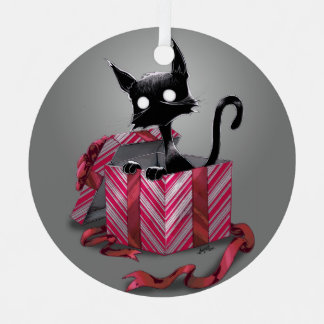 Ein Boo Kitty Geschenk Metal Ornament Aus Metall