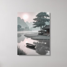 ein Boot auf dem Wasser