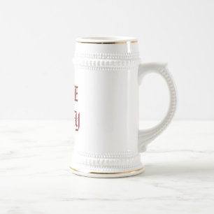 EIN BOUDE GESCHOSS STEIN BIERGLAS