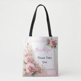 Ein Bouquet des Dankes: Tasche der Blumen für Dank