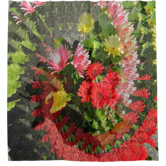 Ein Bouquet für Sie... Duschvorhang (Vorderseite)