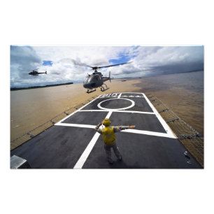 Ein brasilianisches Eurocopter bereitet vor sich Fotodruck
