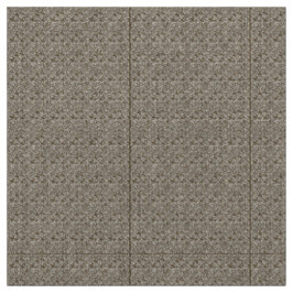 Ein brauner Teppich mit einem geometrischen Motiv  Stoff