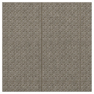 Ein brauner Teppich mit einem geometrischen Motiv  Stoff