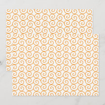Ein brauner und orangefarbener Teppich mit einem s