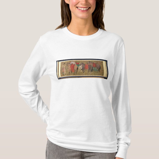 Ein Bräutigam mit Pferden T-Shirt (Vorderseite)