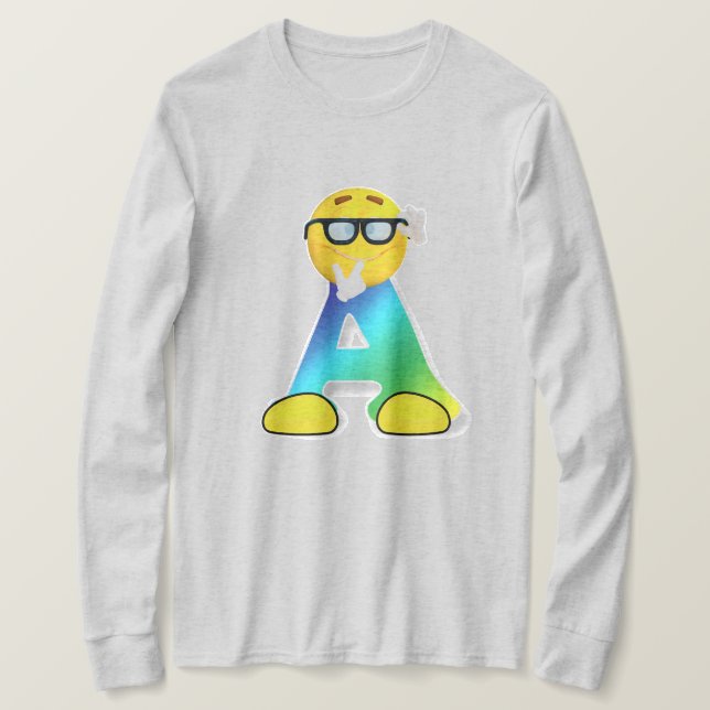 Ein Brief T-Shirt (Design vorne)